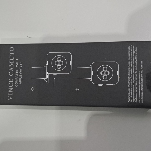 Vince Camuto Rosegold Curb-Chain Bracelet For Apple Watch - Picture 4 of 4